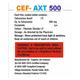 CEF AXT 500 Tablet 10's - Bacterial Infections-Cep