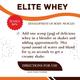 Zenius Elite Whey Protein Powder 1 kg - Whey Proteins