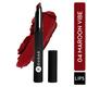 SUGAR Cosmetics Matte Attack Transferproof Lipstick - 04 Maroon Vibe (Dark Red) 2 gm - Lipsticks