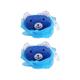 Vega Kids Bath Sponge, Pink/Blue 2's - Body Scrubbers & Brushes