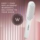Winston Led Hair Growth Therapy Comb Detangling Red & Blue Light Mode Scalp Vibration 200 gm - Hair Combs