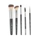 London Pride Cosmetics Hd Premuim Brush Set Black 5's - Face Brush