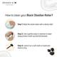 Dromen & Co Black Obsidian Facial Roller for Men 150 gm - Derma Rollers