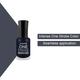 Jaquline USA One Stroke Premium Nail Enamel Midnight Kiss J55 8 ml - Nail Polish