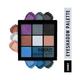 INSIGHT PROFESSIONAL EYESHADOW PALETTE-SMOKY 15 gm - Eye Shadow Palettes