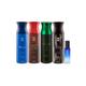 Ajmal Blu & Sacred Love & Sacrificeiihim & Carbon Deo & Yearn EDP Pack of 5 20 ml - Women Perfumes (Edt/Edp)