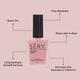 SERY Colorflirt Nail Paint - Cool Nude 10 gm - Nail Polish