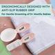 Gubb Baby Comb & Brush Set (Girls), Easy- To- Use Gentel On Scalp 1's - Hair Brushes