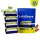 LetsShave Pro 6 Advanced Razor Blades - Men 4's - Razors & Cartridges
