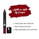 SUGAR Cosmetics Matte As Hell Crayon Lipstick - 03 Poison Ivy (Wine) 2.8 gm - Lip Crayons