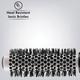 Vega Professional Ceramix Shine Blow Dry Round Brush (25mm Hair Brush) (VPPHB-01) 1's - Hair Brushes