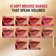 Lakme Double Duty Lip & Cheek Mousse Matte Lipstick & Soft Blush, Crimson Silk, 9gm - Liquid Lipsticks