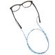 Modisch Sky Blue, Blue, White Round Beads Sunglasses Chain (JC-14Sbw) 1's - Wearables Sunglasses