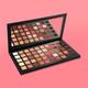 Pac Rock & Rose Eyeshadow Palette - 50 Colors 50 gm - Eye Shadow Palettes
