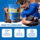 Fast&Up Whey Essentials Premium Isolate & Concentrate Blend - Chocolate Flavour 800 gm - Workout Essentials