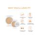 Colorbar Radiant White UV Fairness Compact Powder Tan-005 9 gm - Compact Powder