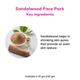 Rosa Sandal Face Pack 25 g - Face Packs