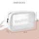Allure Washable Cosmetic Small Bag Color White 1's - Makeup Bags & Cases