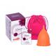 iCare Menstrual Cup, Orange Color-Small below 20 Yrs. 25 ml - Menstrual Cups