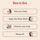 The Love Co. Texas Body Wash - Body Wash For Women - Hydrating - Moisturizing Body Care - 100% Vegan - Paraben Free 250 ml - Shower Gels & Body Wash