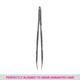 Vega D'zyner Tweezer - Slant Tip (TW - 08) 19 gm - Tweezers
