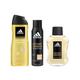 Adidas Victory League Eau De Toilette 100ml + Deodorant Spray 150ml + 3-In-1 Shower Gel 400ml 3's - Men Deodorants/Roll-Ons