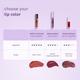 Plum Glassy Glaze Lip Lacquer 3-In-1 Lipstick + Lip Balm + Gloss 12 Sangria Sunset 4.5 ml - Liquid Lipsticks