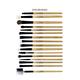 Allure makeup brush set with bag (Pack of 25) 1's - Face Brush