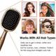 Majestique Detangling Paddle Brush, Refresh and Extend for All Hair Types - Golden 1's - Hair Brushes