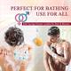 Majestique Cleanse Flower Loofah Mesh Bath Shower Ball For Women And Men, Shower Essential Skin Care 1's - Loofahs & Sponges