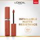 Loreal Paris Infallible Matte Resistance Liquid Lipstick, Snooze Your Alarm 115 5ml - Liquid Lipsticks