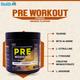 Healthvit Fitness Pre-Workout Explosive Energy Advance Formula Powder (Orange Flavour) 300 gm - General Health