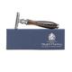 Truefitt and Hill Faux Horn Double Edge Chrome Wellington Safety Razor Essential Grooming Collection For Men 1's - Razors & Cartridges
