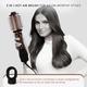 Urban Yog MakeMeeBold 3-in-1 Hot Air Brush Hair Dryer Hair Straightener Volumizer Blow Dryer 800 gm - Hair Dryers