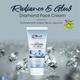 Globus Naturals Revival Diamond Face Cream, for Soft & Glowing Skin, Even Tones Skin, 100gm each 2's - Face Moisturizers
