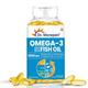 Dr. Morepen Omega 3 Deep Sea Fish Oil 1000mg with 300 mg Softgels 60's - Omega Fish Oil Fatty Acids