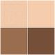 Matt Look Show it off Contour & Highlighter Combo Palette, All-In-1 Face Makeup Kit, Sand-01 18 gm - Contour