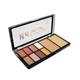 Half N Half MK-18 10 in 1 Eyeshadow Highlighter - 01 23gm - Face Palettes