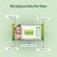 BodyGuard Premium Baby Wet Wipes with Aloe Vera Extract (Pack of 2 x 72's) - Diapers & Wipes