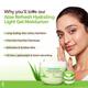 Mamaearth Aloe Refresh Hydrating Light Gel Moisturizer with Aloe Vera & HA 200 gm - Face Moisturizers