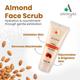 Aaranyaa Exfoliating Almond Face Scrub 100 gm - Scrubs & Exfoliants