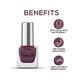 RENEE Hyper Gel Nail Paint - Burgundy Violet 10 ml - Nail Polish