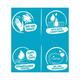Fiama Cooling Gel Bathing Bar Menthol & Magnolia 375g 3's - Soaps