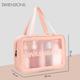 Allure Washable Cosmetic Large Bag Color Pink 1's - Makeup Bags & Cases