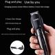VGR V012 Professional Cord and Cordless Grooming Kit Trimmer 120 min Runtime 5 Length Setting Black 1s 1's - Hair Removal Accessories