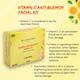 Glamveda Vitamin C Brightening and Anti Blemish Facial Kit 120 gm - Facial Kits