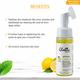 Globus Naturals Refreshing Lemon Fairness Foaming Face Wash With Silicon Face Massage Brush 150 ml - Face Wash & Cleansers