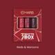 MARS Matte Lipsticks Box (3.2 X 3g) - 01 Reds and Maroons 1's - Lipsticks