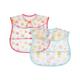 Mothercare Oh So Happy Crumb Catcher Bibs - Multicolor (Pack of 2) - Feeding & Nursing