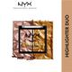 Nyx Professional Makeup Born To Glow Icy Highlighter Duo - Rock Candy 5.7 gm - Highlighters & Illuminators